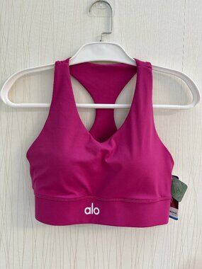 ALO Vest, Red, Size M, Women's Vest, Sports Vest